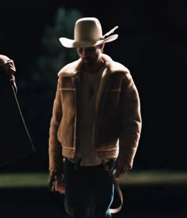 Ryan Bingham Yellowstone S04 Shearling Jacket - Image 2