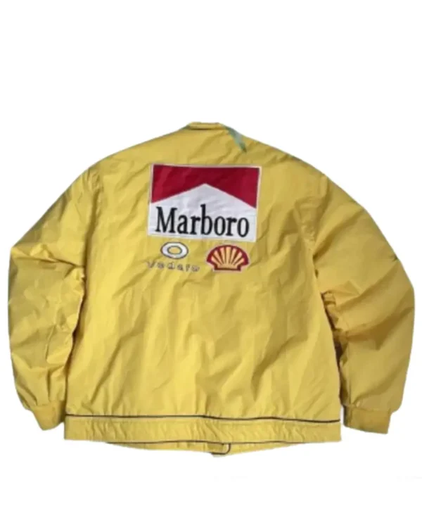 F1 Marlboro Vintage Racing Yellow Jacket - Image 2